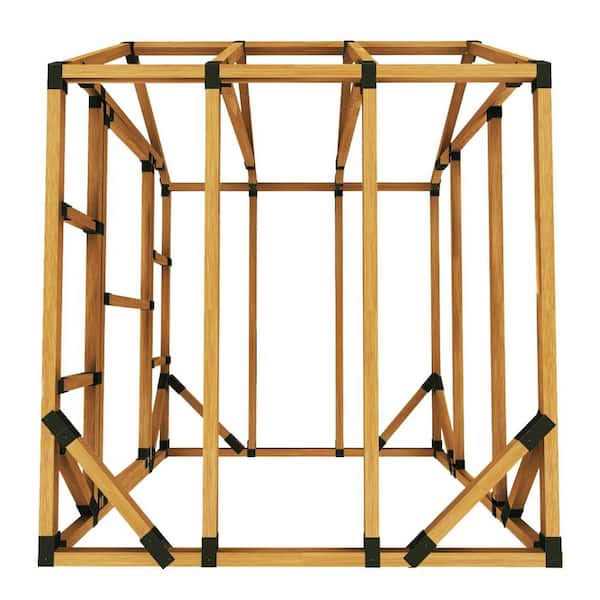 10 ft. W x 20 ft. D Custom DIY Greenhouse Kit by E-Z Frames - Image 4